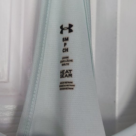 Under Armor Heat Gear Tank - Icy Blue - Picture 4 of 8